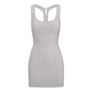 NWT Glitter swim metallic dress